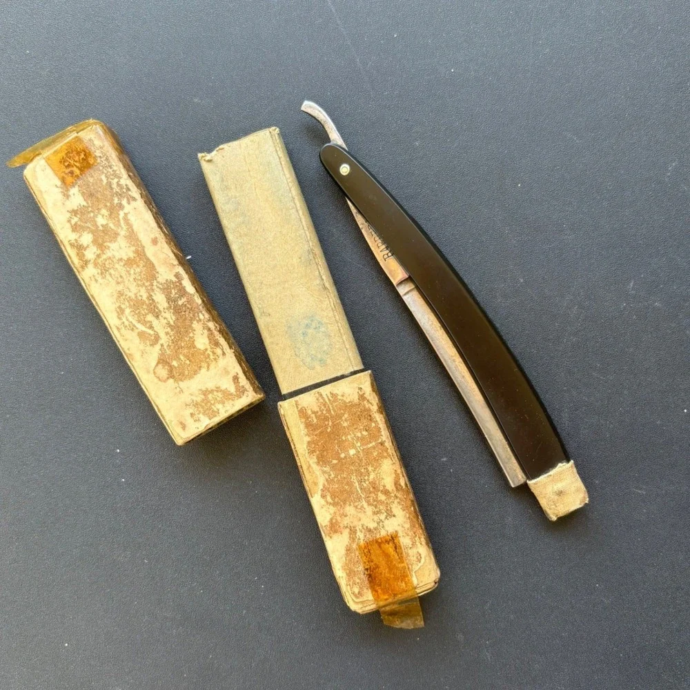 Vintage Hibbard Spencer Bartlett & Co 1145 Barbers A.1. Straight‎ Razor Germany
